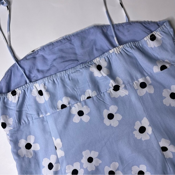 NWT Princess Polly Dare Mini Dress Baby Blue Size 12 - Picture 9 of 11